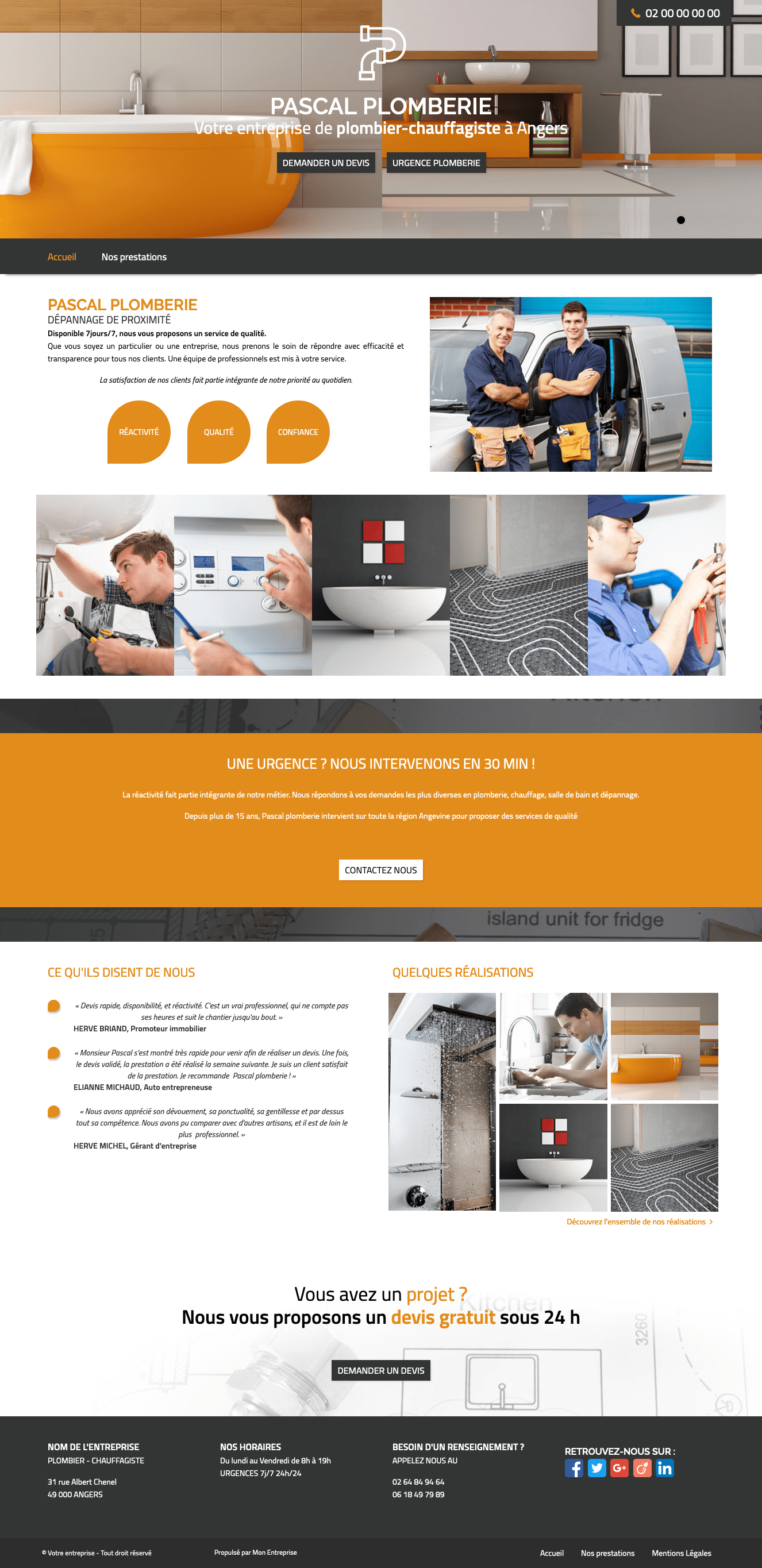 PLOMBIER FULLPAGE